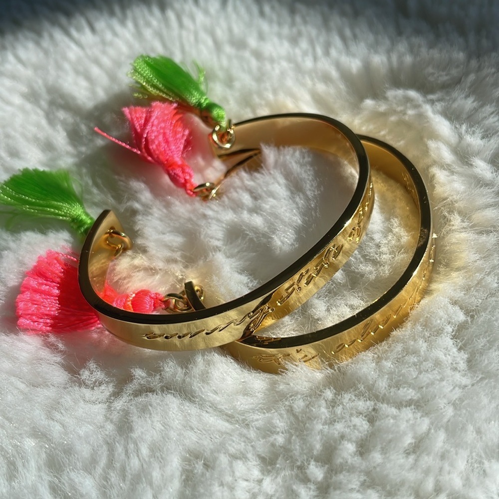 LILY PULITZER “Always Summer Somewhere” and “Sunny State of Mind” Bangles